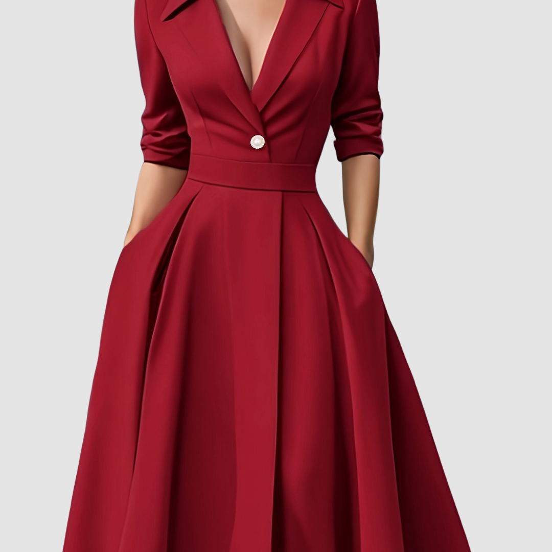 Rosalie Rochie Midi Elegantă