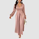 Eleanor Rochie Lungă Satin