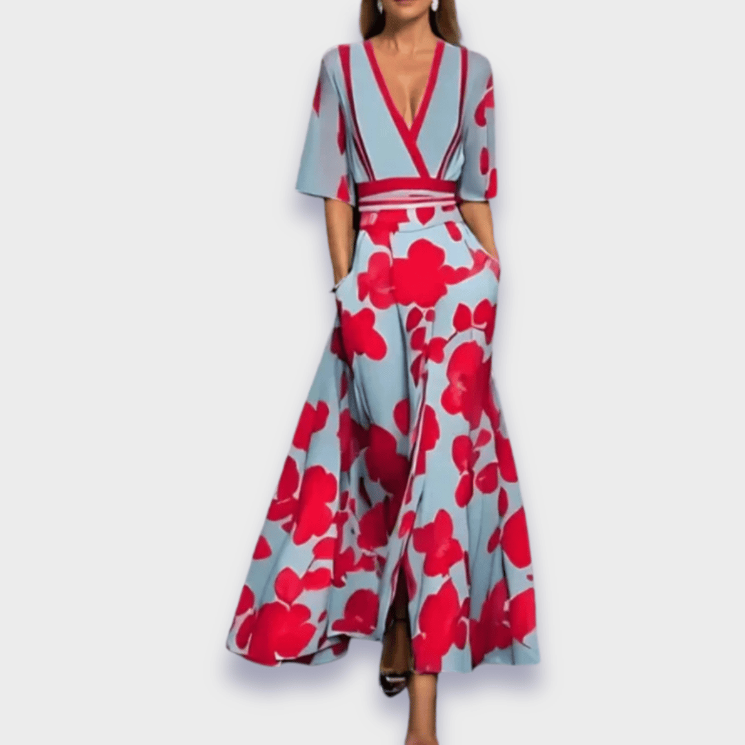 Chloe | Rochie florală rafinată