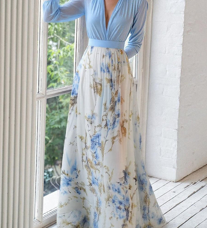 Zara | Rochie maxi elegantă florală