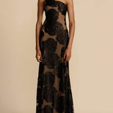 Lisette | Rochie maxi cu flori