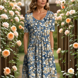 Janet | Rochie florală rafinată