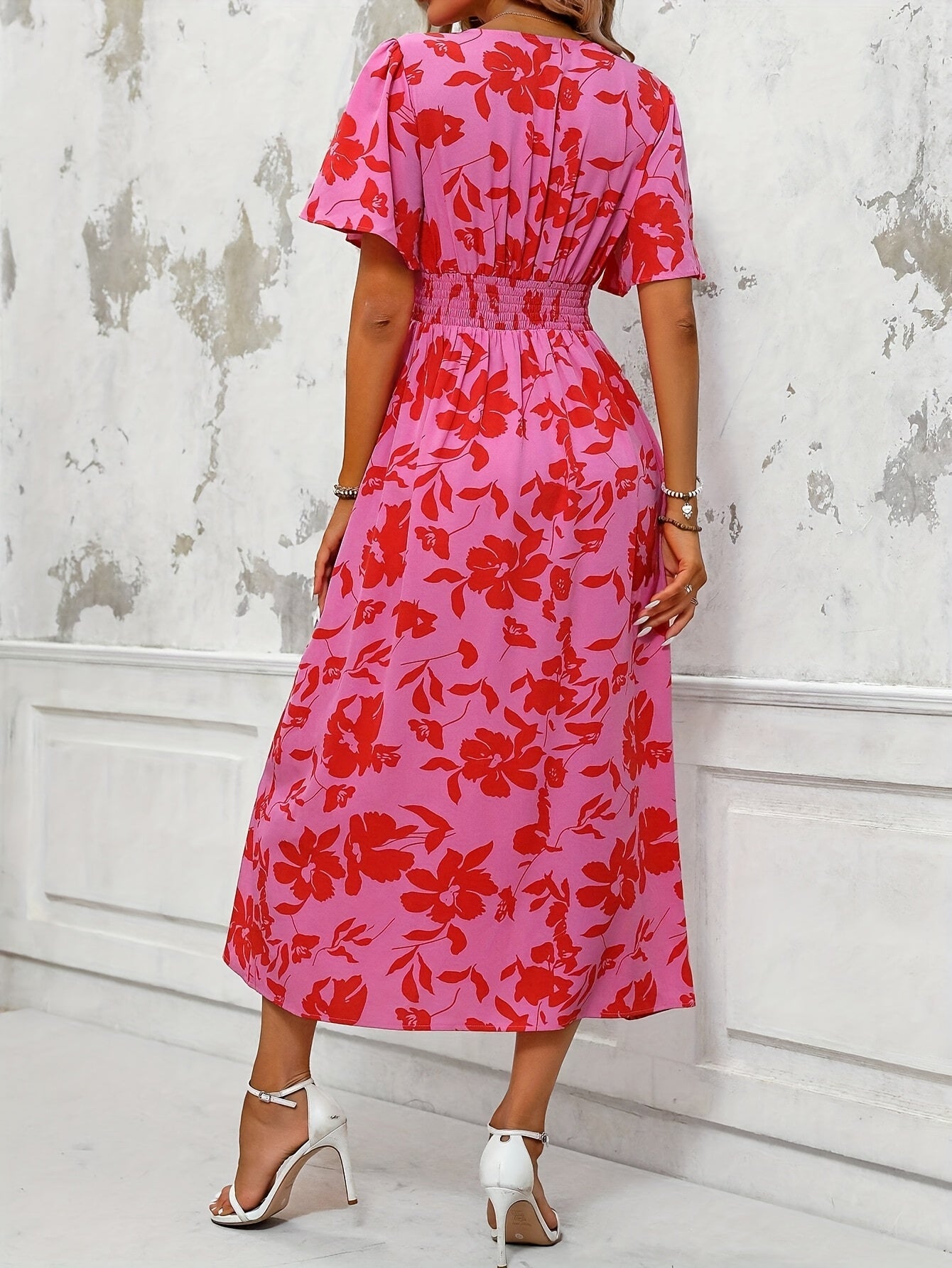 Gemma | Rochie maxi florală