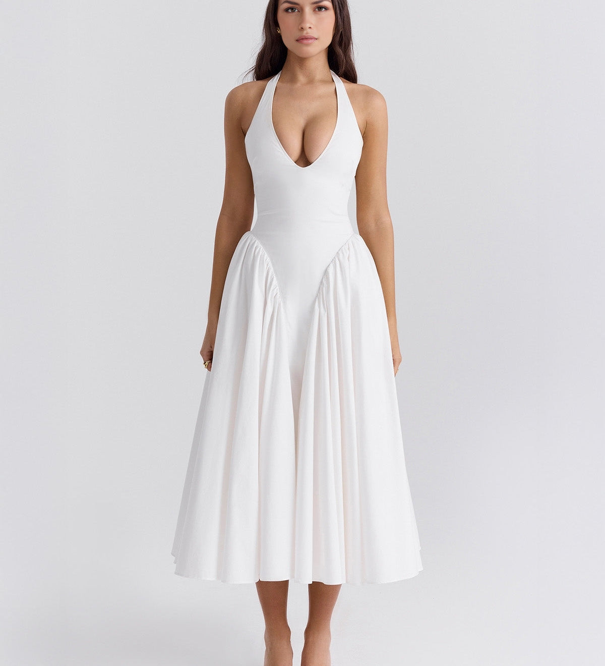 Monroe | Rochie midi halter