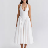 Monroe | Rochie midi halter