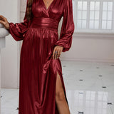 Celeste Rochie elegantă modernă