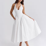 Monroe | Rochie midi halter