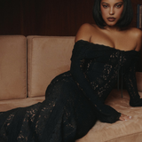 Alessandra | Rochie maxi din dantelă