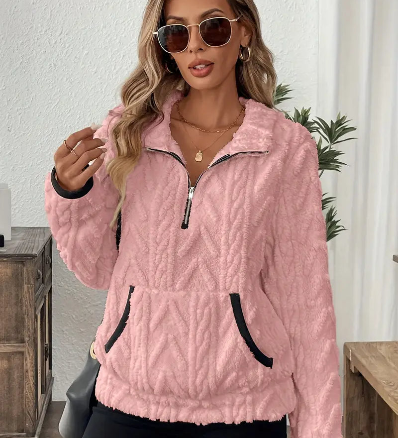 Claire | Pulover din polar moale