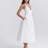 Monroe | Rochie midi halter