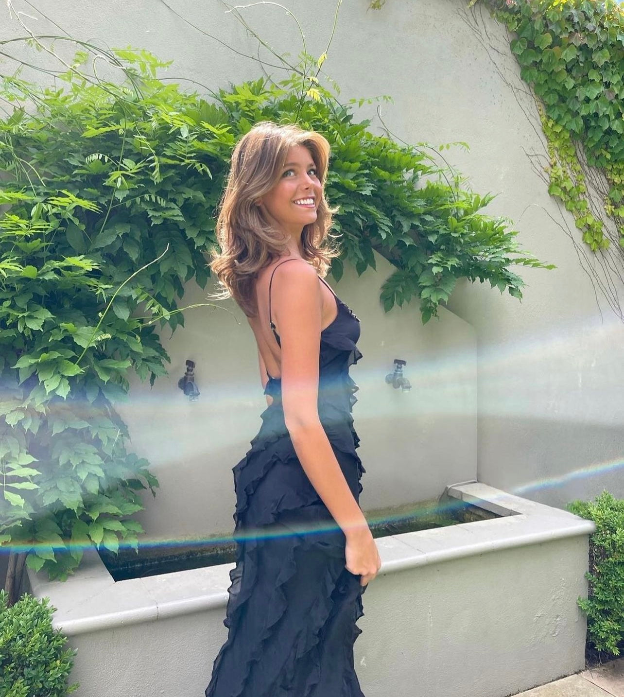 Aliza | Rochie maxi cu volane