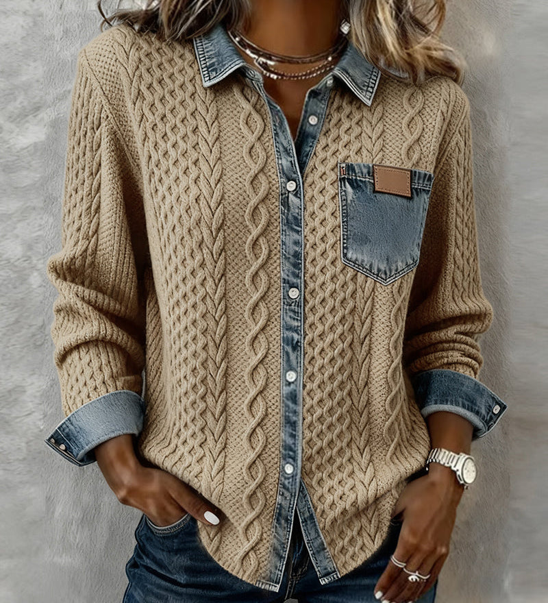 Olivia | Cămașă din denim