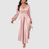 Eleanor Rochie Lungă Satin