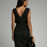 Megan Rochie Midi Rafinată