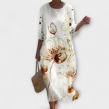 Rochie florală elegantă