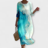 Rochie florală elegantă
