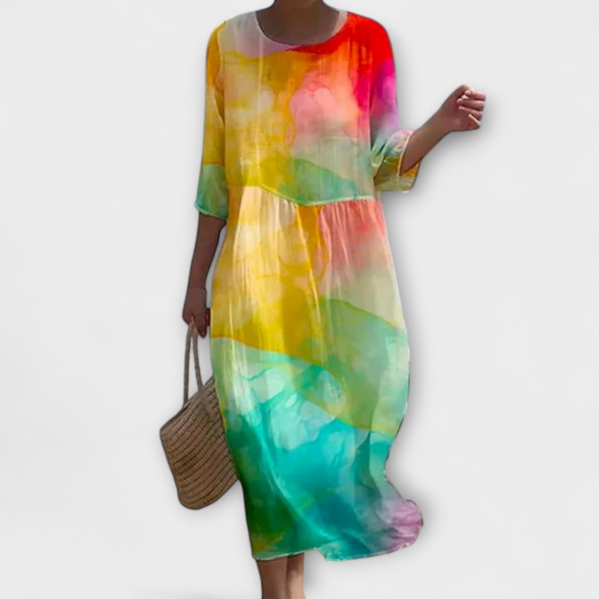 Rochie florală elegantă
