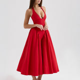 Monroe | Rochie midi halter