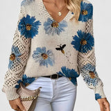 Beatrice | Pulover floral