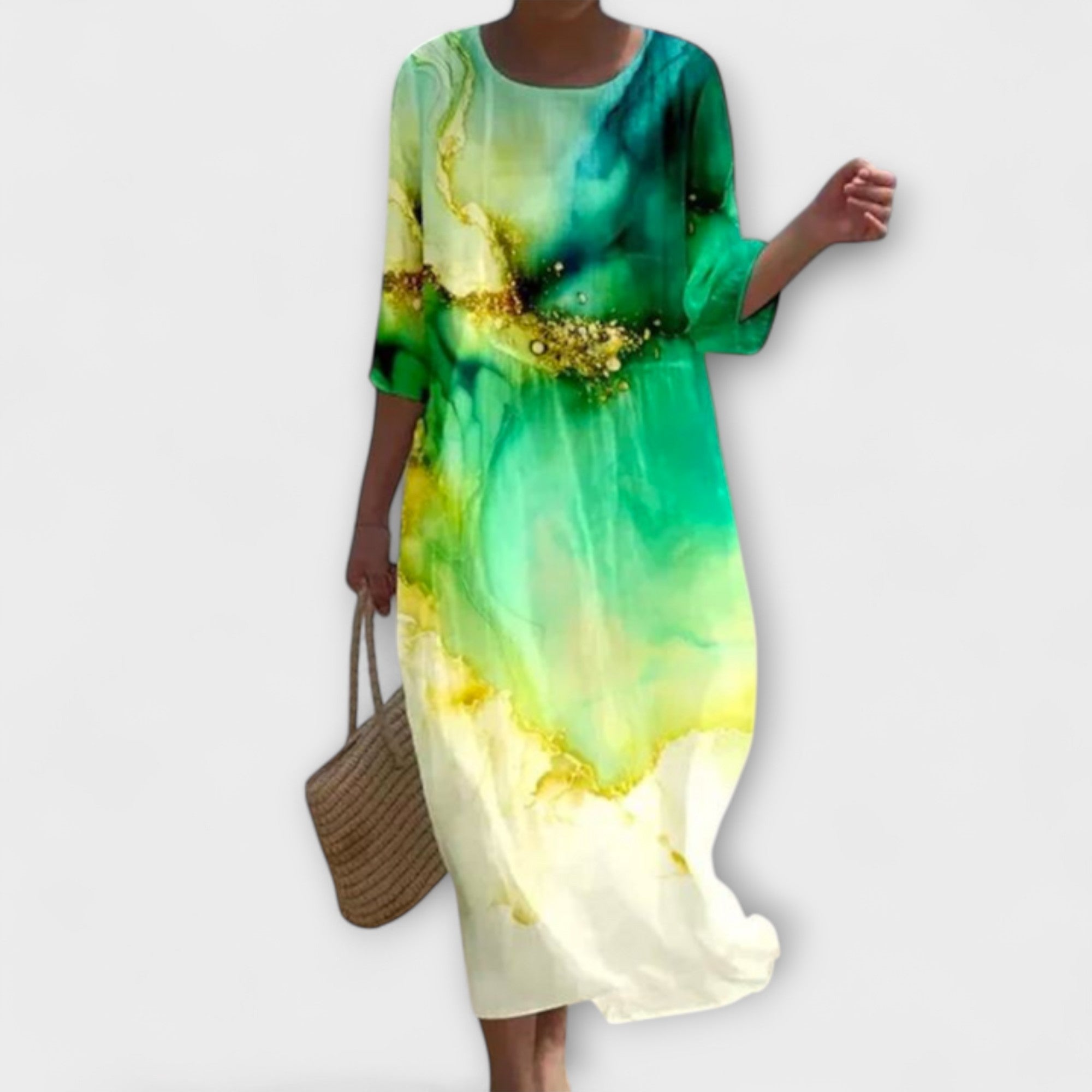 Rochie florală elegantă