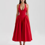 Monroe | Rochie midi halter