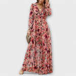 Rosalie | Rochie maxi elegantă florală
