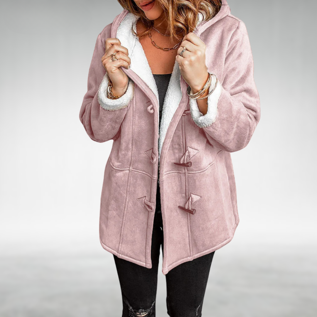 Amara | Palton cu detalii clasice