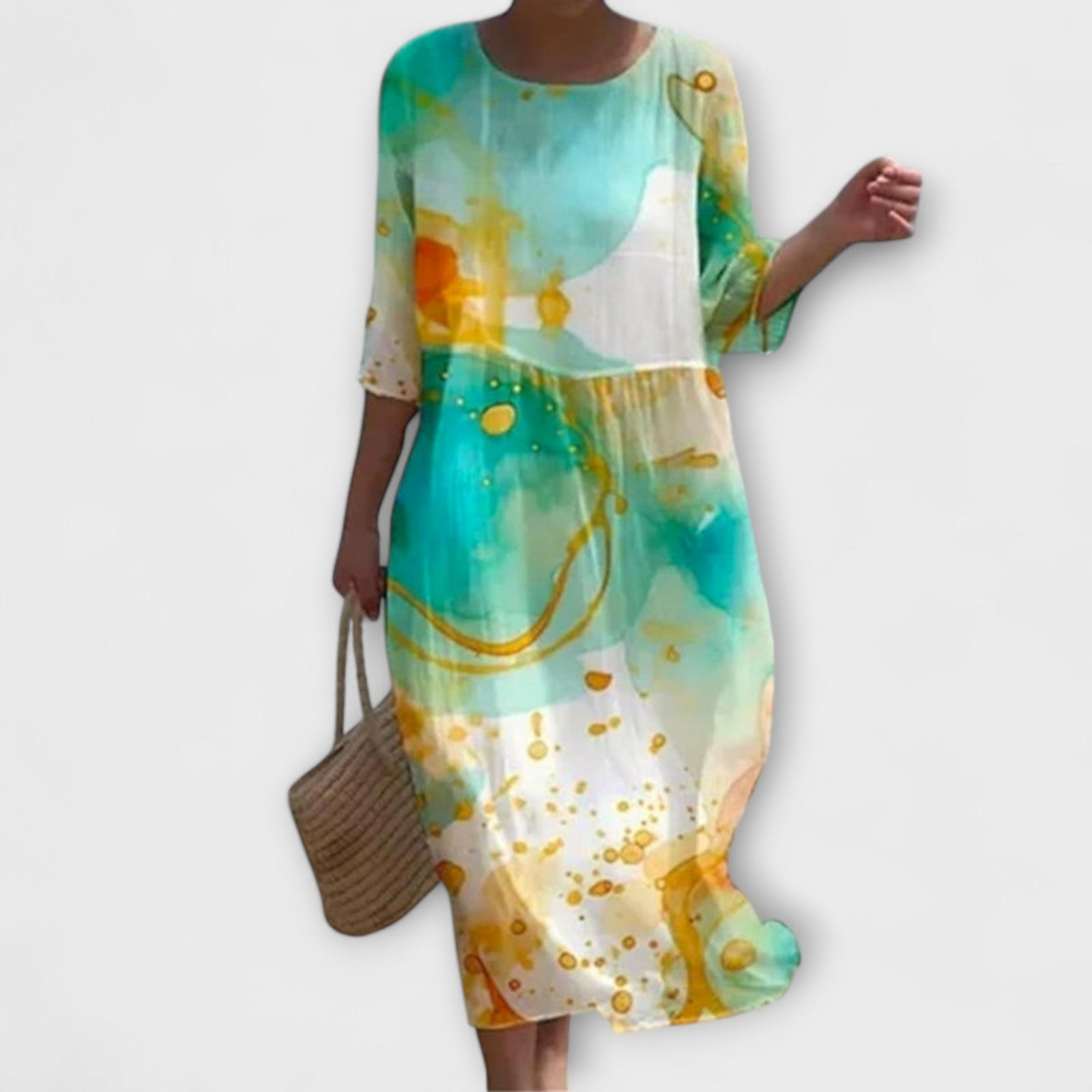 Rochie florală elegantă