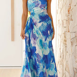 Deja | Rochie maxi plisată