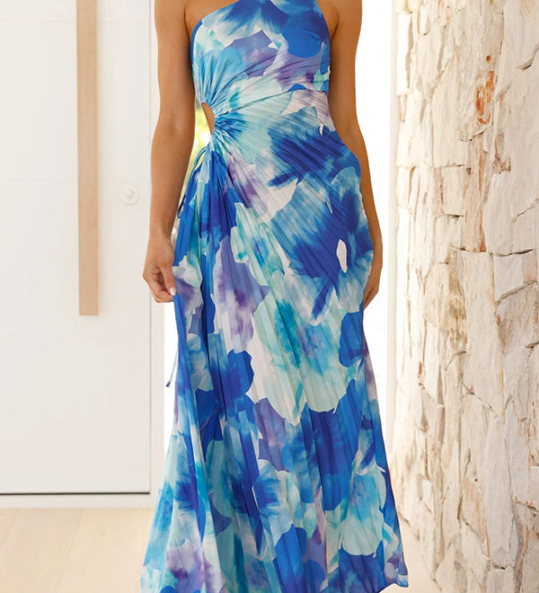 Deja | Rochie maxi plisată