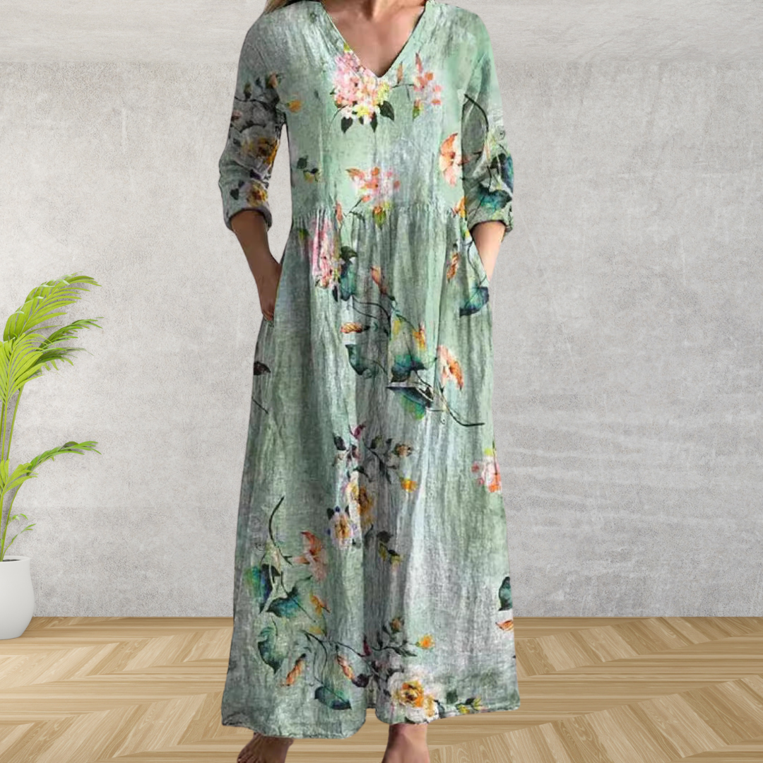 Rochie cu imprimeu floral
