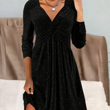 Chelsea Rochie de Catifea