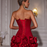 Rochie mini tip corset