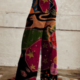 ERINA | Pantaloni boho eleganți