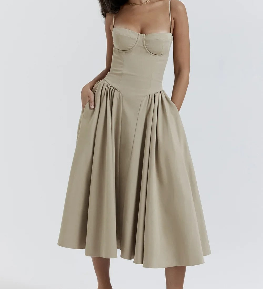 Nina Rochie Midi Tip Corset