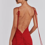 Rochie maxi cu spatele gol