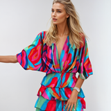 Soraya | Rochie florală rafinată