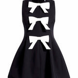 Rochie mini cu fundă