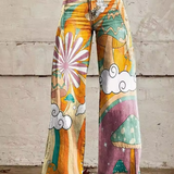 SAMI | Pantaloni boho eleganți