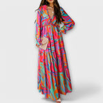 Rosalie | Rochie maxi elegantă florală