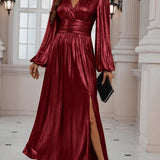 Celeste Rochie elegantă modernă