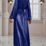 Celeste Rochie Elegantă