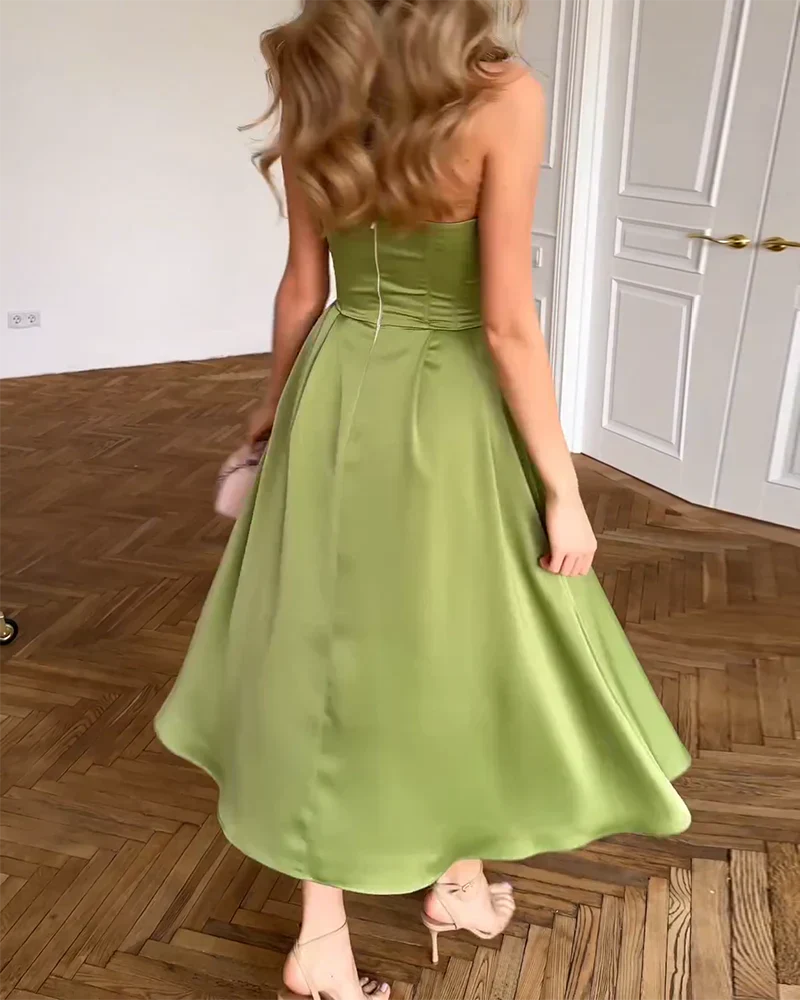 Aerith | Rochie elegantă fără bretele
