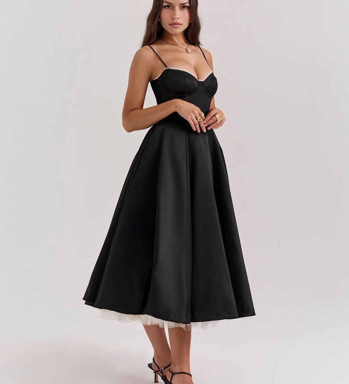 Selene | Rochie midi elegantă
