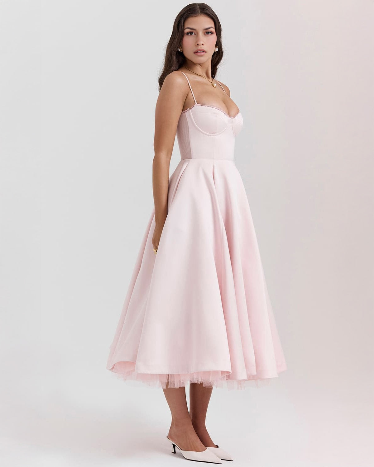 Selene | Rochie midi elegantă