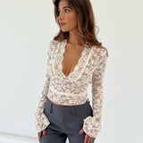 Clarissa Top din mesh