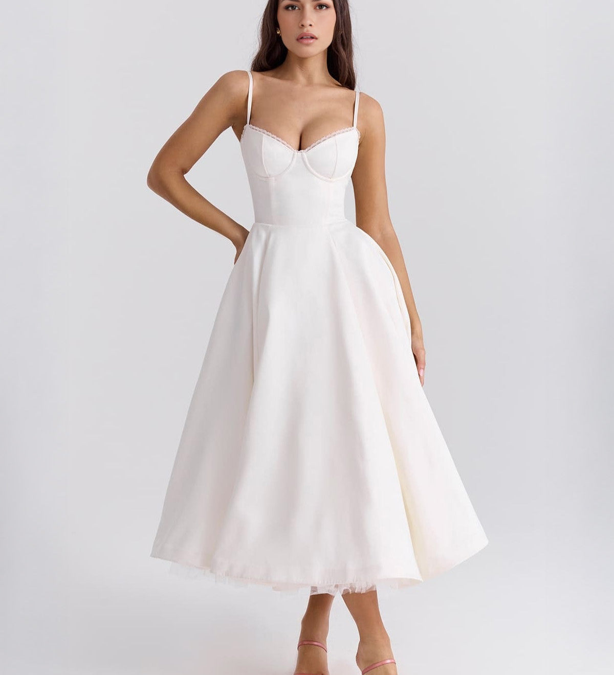 Selene | Rochie midi elegantă