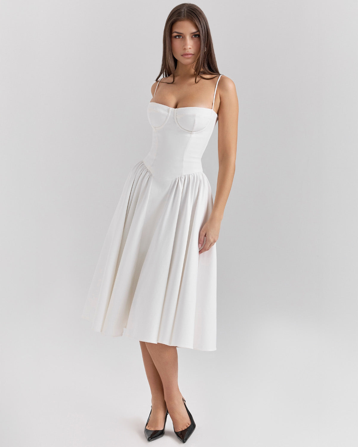 Francesca | Rochie midi elegantă