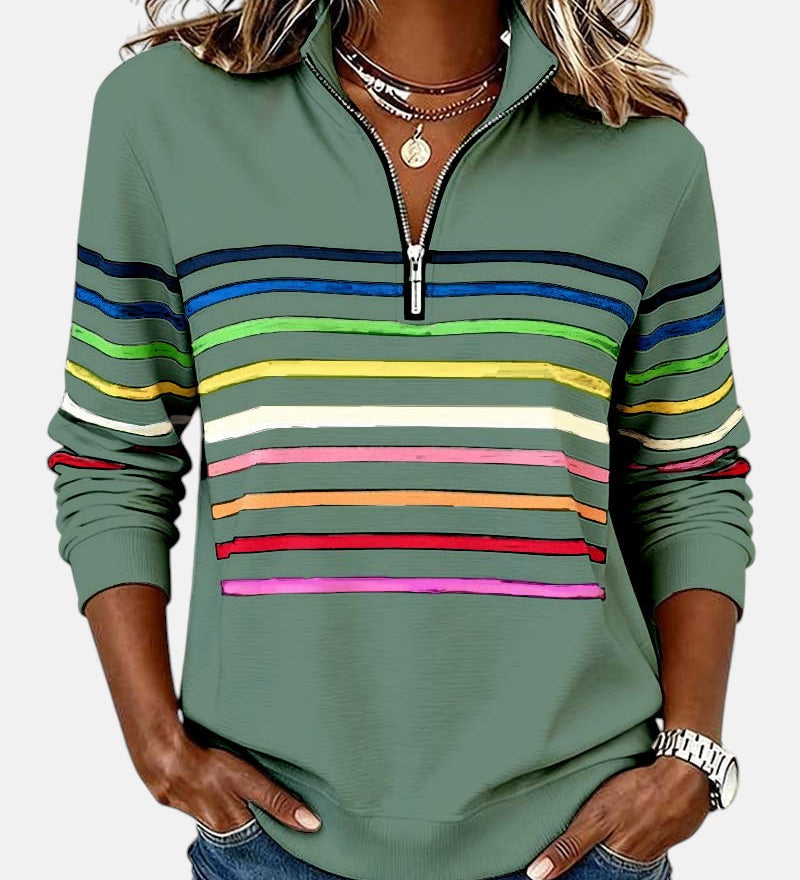 Alice Pulover cu fermoar