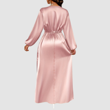 Eleanor Rochie Lungă Satin